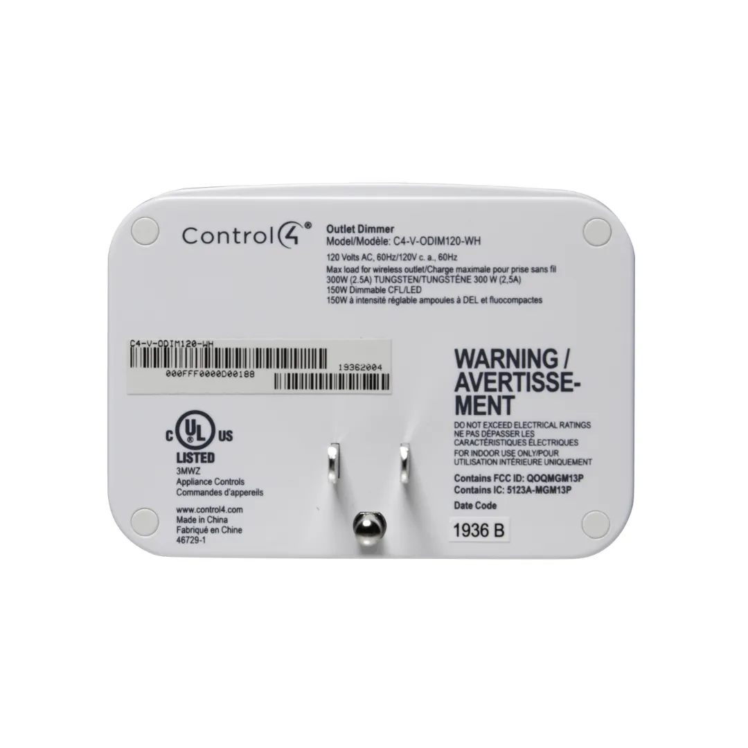 C4-V-ODIM120-WH
